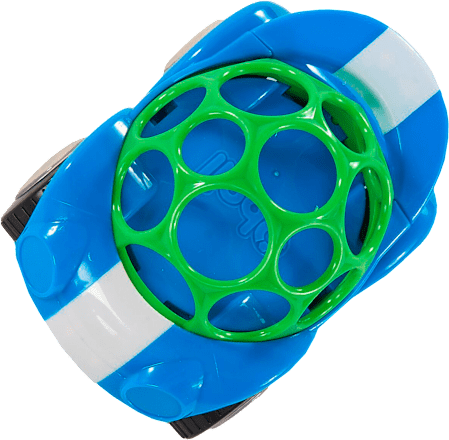 autíčko Rattle 3m+, modré Oball