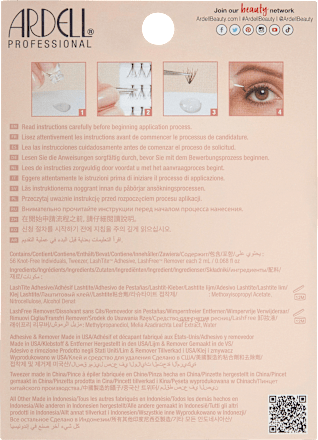 Künstliche Wimpern Set Naked Extensions ARDELL