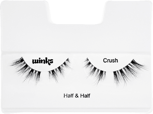 Künstliche Wimpern Winks Crush, half & half (1 Paar) ARDELL