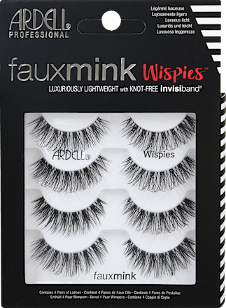 Künstliche Wimpern FauxMink Wispies (4 Paar) ARDELL