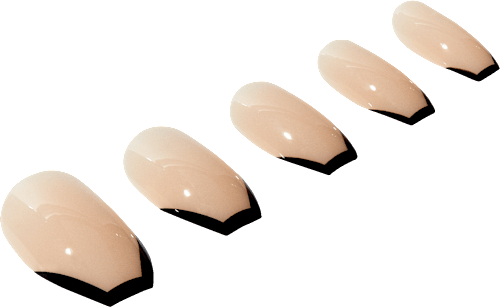 Künstliche Nägel Nail Addict French Noir ARDELL