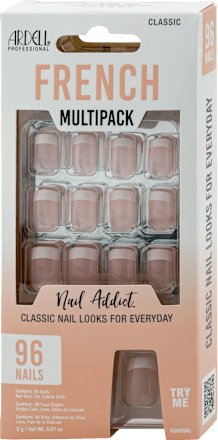 Künstliche Nägel Nail Addict French Multipack Classic ARDELL