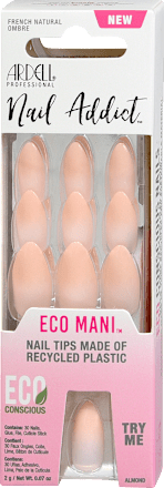 Künstliche Nägel Nail Addict Eco Mani French Natural Ombre ARDELL