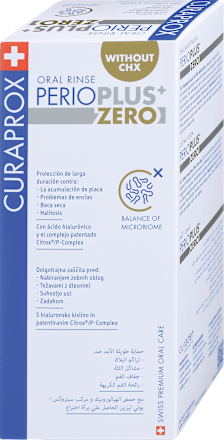 PERIO PLUS ZERO tečnost za usta CURAPROX