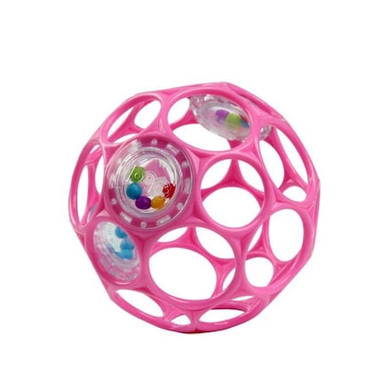 Ohybná loptička Oball Rattle - 0 m+ Oball