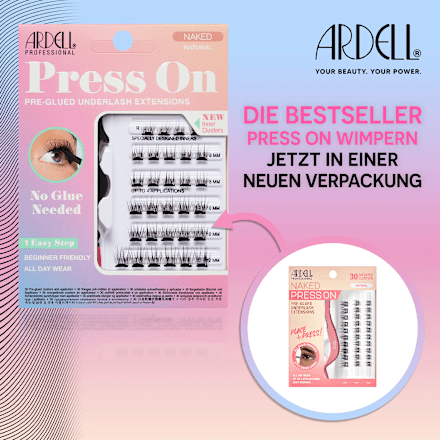 Künstliche Wimpern Set Naked Press On Natural ARDELL