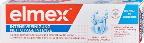 Zahnpasta Intensivreinigung Weiss & Glatt elmex