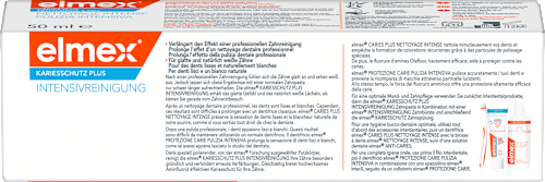 Zahnpasta Intensivreinigung Weiss & Glatt elmex