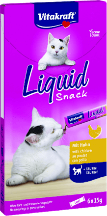 Liquid Snack per gatti con Taurina Vitakraft