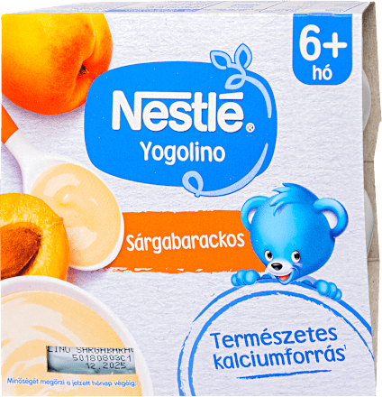 Baby desszert, Yogolino sárgabarackos 6 hónapos kortól Nestlé