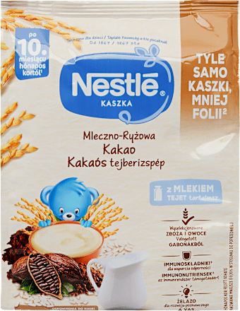 Kakaós tejberizspép 10 hónapos kortól Nestlé