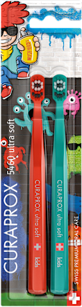 Zobna ščetka za otroke Ultra Soft, Brush Heroes edition CURAPROX