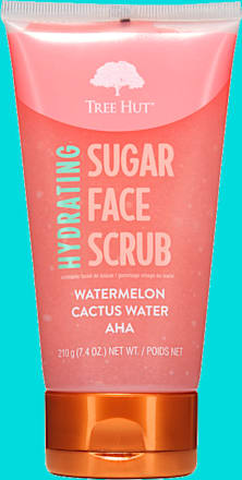 Exfoliant pentru față cu pepene verde și cactus Tree Hut