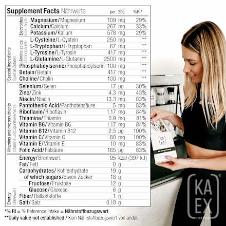 Wissenschaftliche Komplettmixtur Recovery After Sport | After Party (3 x 30g) KA-EX Reload