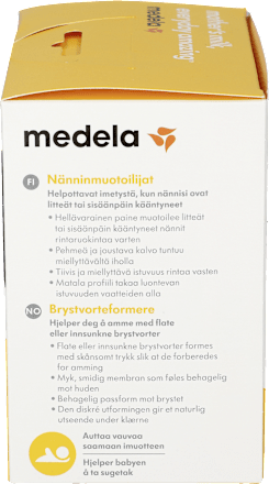 Osłony formujące na brodawki Medela