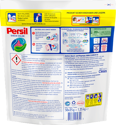 Colorwaschmittel Discs Persil