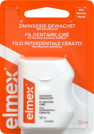 Zahnseide gewachst elmex