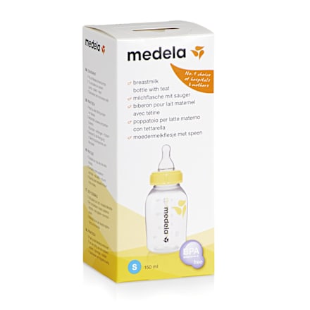 Fľaša s cumlíkom - veľ. S Medela