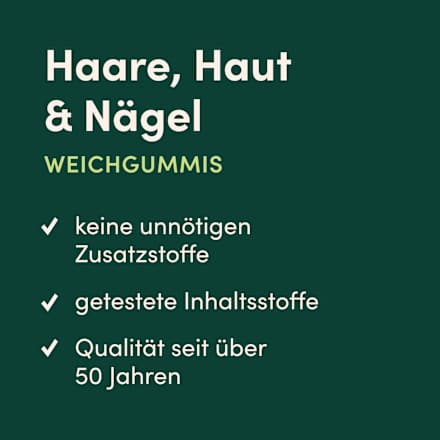 Haare, Haut & Nägel Weichgummis 60 St Nature’s Bounty