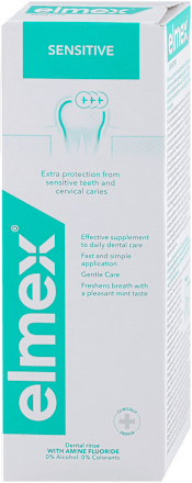 SENSITIVE PLUS tečnost za ispiranje usta elmex