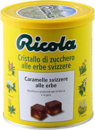 Cristallo di zucchero alle erbe svizzere Ricola
