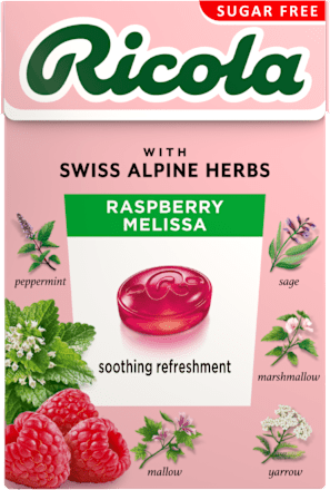 Biljni bomboni – malina i melisa Ricola