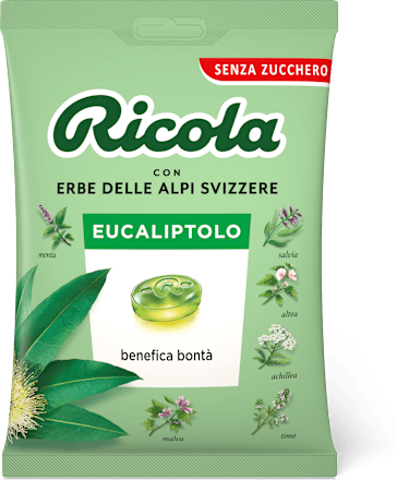 Caramelle all’eucaliptolo in busta Ricola
