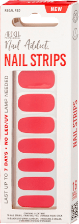 Nail Addict naljepnice za nokte – Regal Red ARDELL