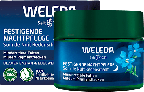 Gesichtscreme festigende Nachtpflege WELEDA