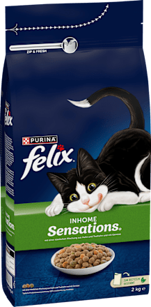 Trockenfutter Katze mit Huhn, Truthahn & Gemüse, Inhome Sensations Felix