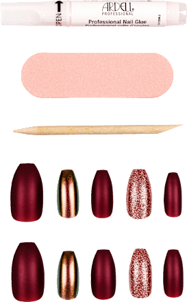 Künstliche Nägel Nail Addict Red Cateye ARDELL