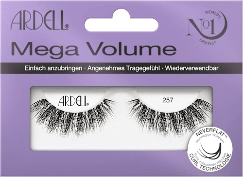 Künstliche Wimpern Mega Volume 257 (1 Paar) ARDELL