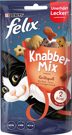Katzenleckerli Knabber Mix Grillspaß Felix
