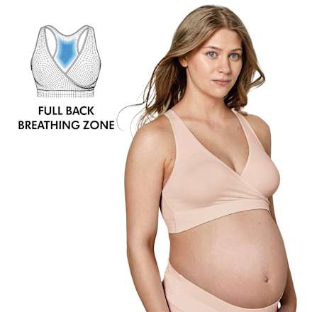 Schwangerschafts- und Still-BH Cool Sleep, chai, Gr. L   Medela