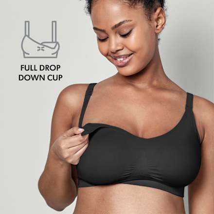 Schwangerschafts- und Still-BH Gr. L Keep Cool Ultra schwarz Medela