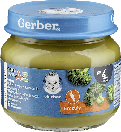 Obiadek brokuły Gerber