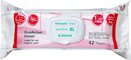 Desinfektionstücher sensitive B. Braun