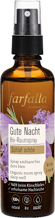 Duftspray Bio-Raumspray Gute Nacht farfalla