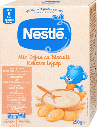 Tejpép keksszel 6 hónapos kortól Nestlé
