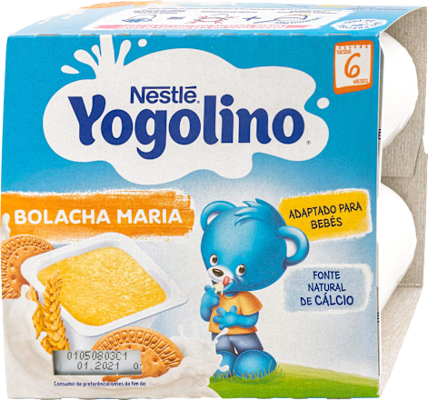 Yogolino mliječni desret s keksom, 6+mj. Nestlé