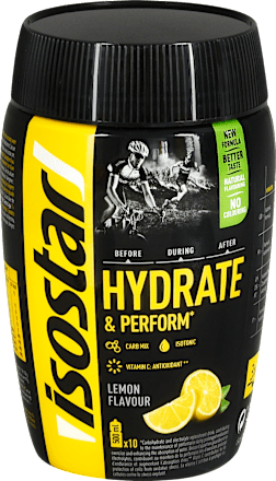 Isotonisches Getränkepulver Hydrate & Perform Zitrone isostar