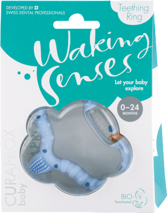 Obroček za grizenje Moder CURAPROX