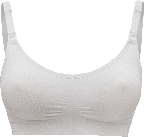 Tehotenská a dojčiaca podprsenka Keep Cool, biela - veľ. XL Medela