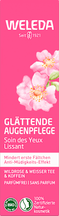Augencreme glättend Wildrose WELEDA