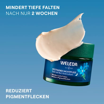 Gesichtscreme festigende Nachtpflege WELEDA