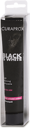 Zubná pasta Black is White CURAPROX