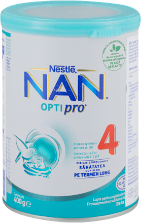 OPTIpro® 4, prah za pripremu mlečnog napitka za malu decu, od 2. godine nadalje, limenka Nestlé NAN