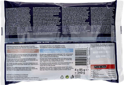 Mokra karma dla kota Fantastic, w galaretce, saszetka, 4x85 g Felix