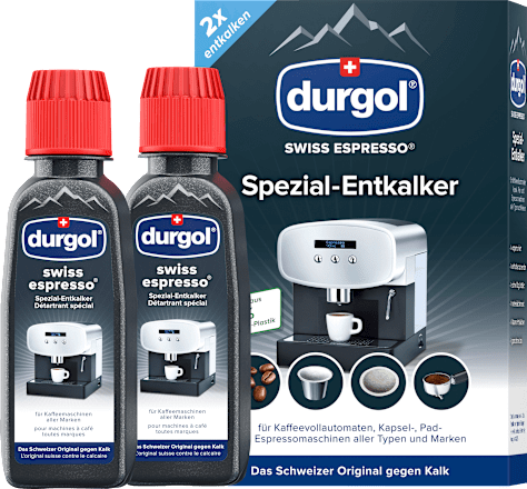 Entkalker Kaffeemaschinen swiss espresso durgol