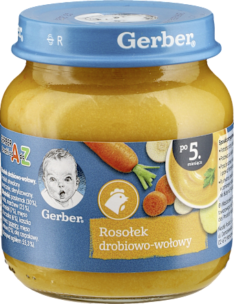 Obiadek rosołek drobiowo-wołowy  Gerber